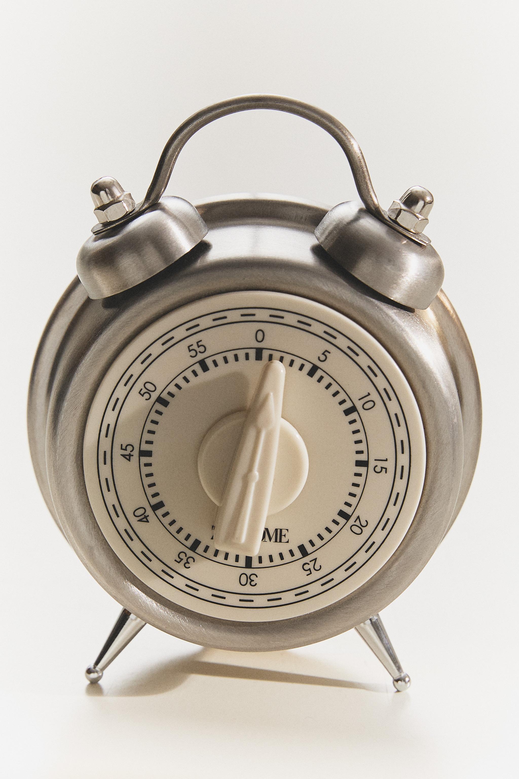 TIMER WITH LEGS AND HANDLE